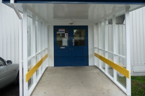 Commercial Entrance (After)