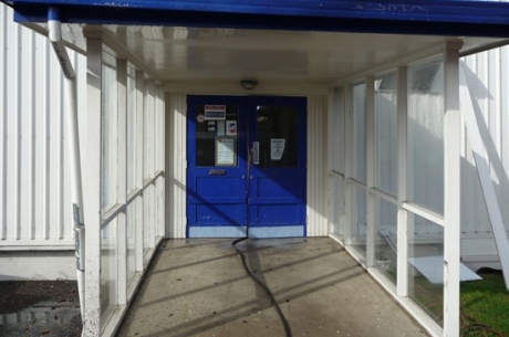 Commercial Entrance (Before)